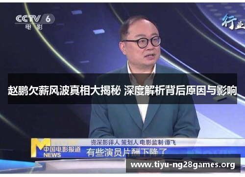 赵鹏欠薪风波真相大揭秘 深度解析背后原因与影响